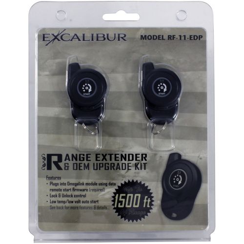 Excalibur rf11edp rf kit 1-way/1-button kit for omegalink rs firmwares 2-remotes