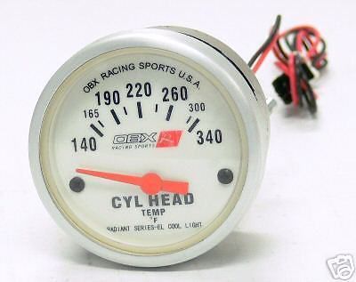 52mm temperature gauge,obx el gauge,cyl head temp gauge
