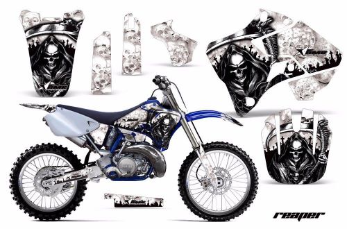 Yamaha graphic kit amr racing bike decal yz 125/250 decals mx parts 96-01 reap w