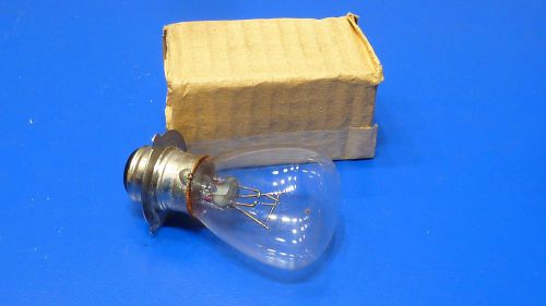 Vintage snowmobile headlight bulb 12 volts 45 watts j base style,2 pin,2 element