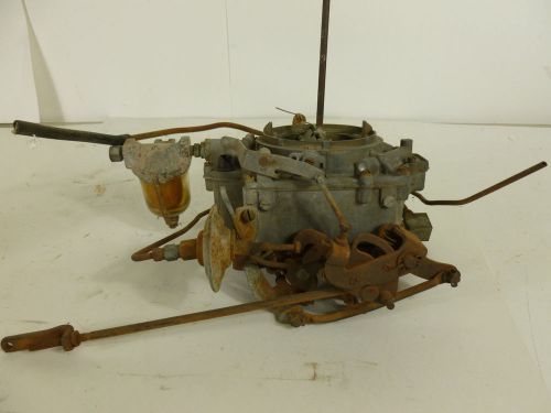 1954 56 carburetor oldsmobile rochester 4gc 4 bbl transmission linkage 7007221