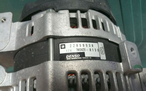 2012 chevrolet camaro factory denso alternator