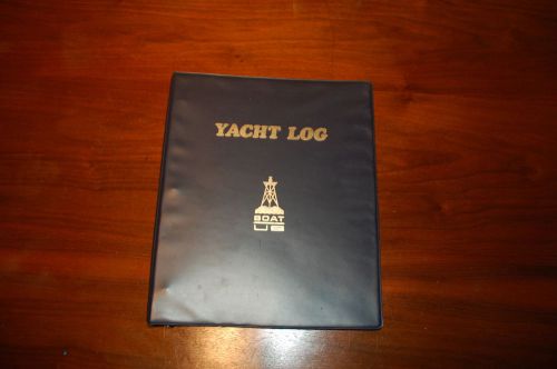 Boatus yacht log and quick reference navigation rules card