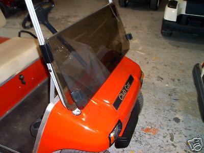 Golf cart flip windshield tinted for club car ds 82-99