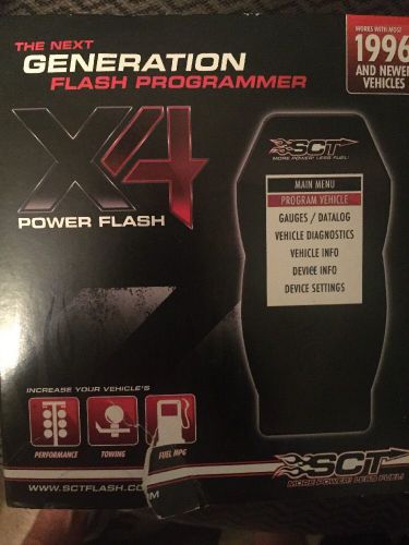 Sct x4 power flash programmer