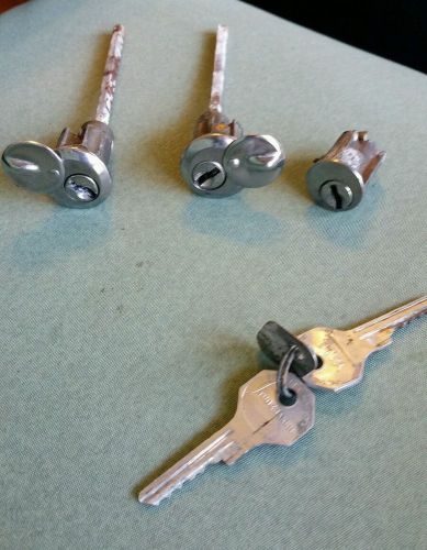 Nos yale door &amp; ignition locks with keys studebaker 532436  rat hot street rod