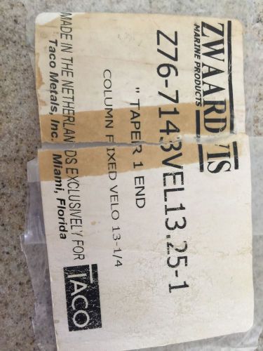 Zwaardvis z76-7143vel13.25-1  13.25"pedestal post taper one end