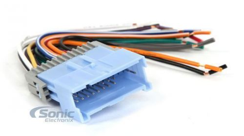 Scosche gm10b aftermarket stereo wire harness for select 2004-up saturn vehicles