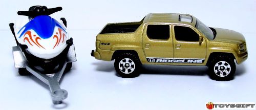 Rare new lot honda ridgeline 4x4 truck &amp; jet ski sea doo watercraft &amp; trailer r