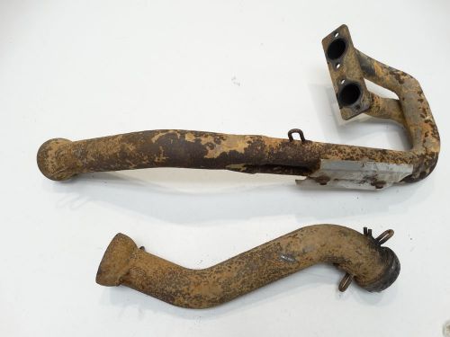 2009 polaris sportsman 800 efi atv head exhaust pipe header