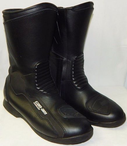 Men's can am spyder motorcycle leather riding boots  size 9