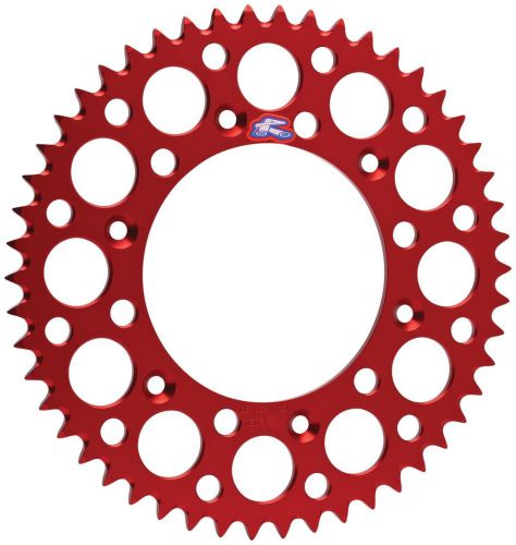 Renthal - 154u-520-50grrd - ultralight rear sprocket, red - 50t