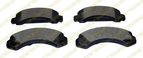 Monroe dx654 brake pad or shoe, front-monroe dynamics brake pad