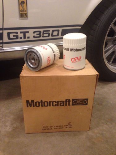 Case 12 ford motorcraft vintage cfl1 oil filters. mustang shelby cougar f100 nos
