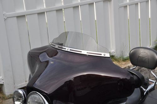 4" harley davidson lancer windshield  smoke  86-95 touring dresser  electra glid