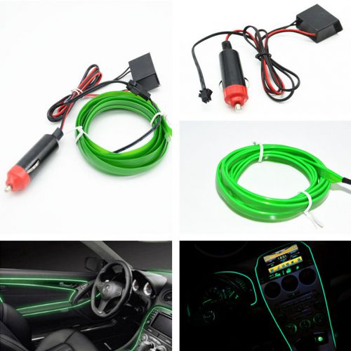Buy Car Green Panel Interior Trim Light Cold EL Neon Lamp Atmosphere