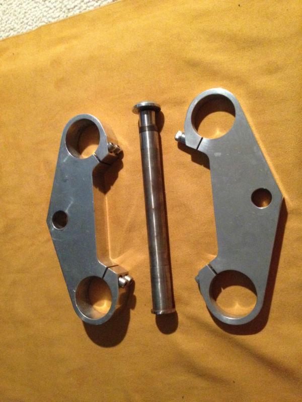 Motorcycle front fork triple clamps, US $100.00, image 3