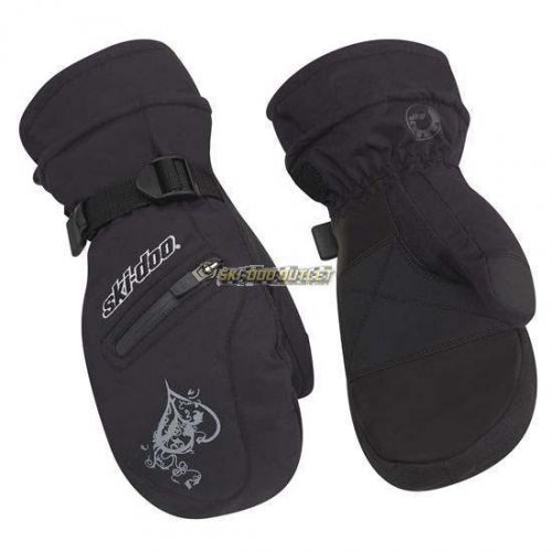 Ski-doo muskoka mitts - black