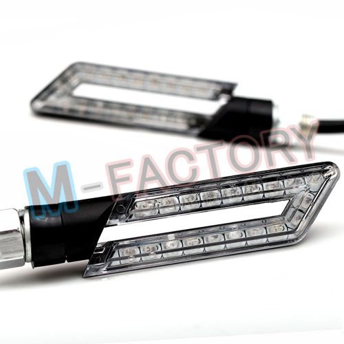 Vader rear led turn signal light indicators suzuki sv 650 1000 gsf 1200 1250