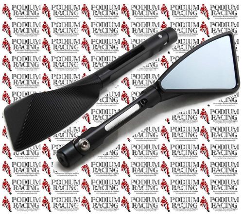 New billet aluminum cnc machined mirrors left &amp; right universal fitting ktm