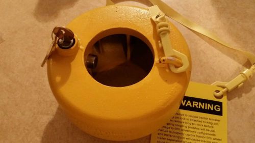 King pin lock -  heavy duty 5th wheel cheap deal