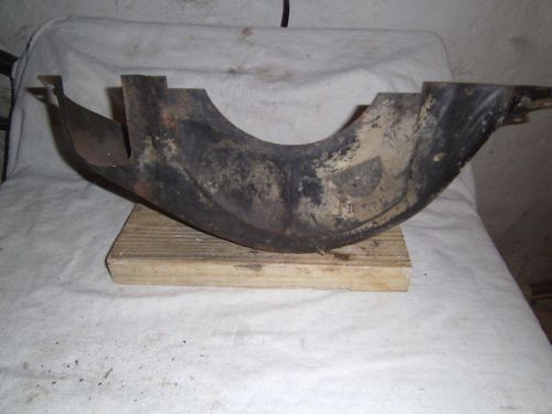 Chevrolet v-8 flywheel cover '70's 80's (tin, metal)