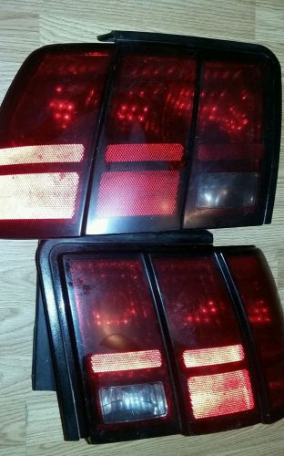 Mustang 1996-2004 sequential tail lights, tinted