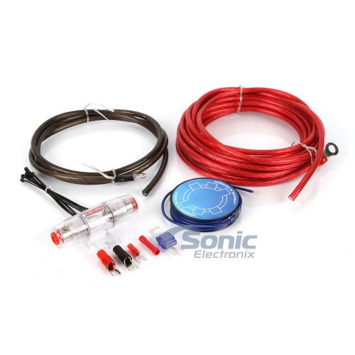 Streetwires zn3k-08 zeronoise zn3 8 awg gauge amplifier/amp installation kit
