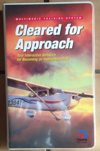 Cleared for the approach ifr instrument course 31 cd's many hours of video