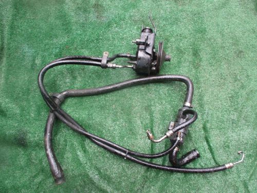 Omc cobra 1989 power steering pump hoses and cooler