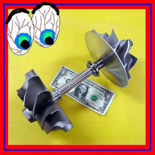 Giant set garret compressor &amp;turbine wheel jet engine/project /pelton wheel or ?