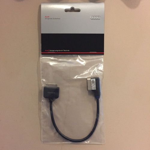 Audi genuine automotive parts ipod adapter / ami iphone 4f0 051 510 ag - new