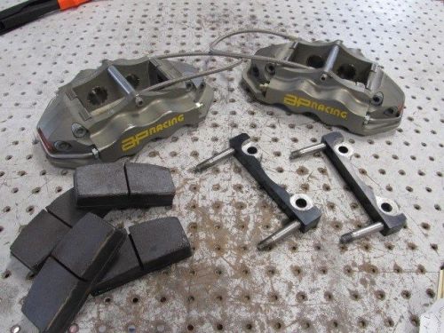 Nascar ap rear calipers 5510-15 / 14 sol with mounts pads lines 26/28 pistons