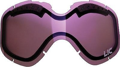 Dual lens for summit and impact goggles liquid image pink 604