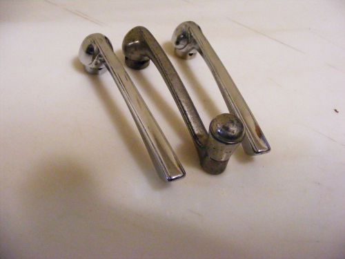 Vintage set of 3 original 1930&#039;s ford interior door handles