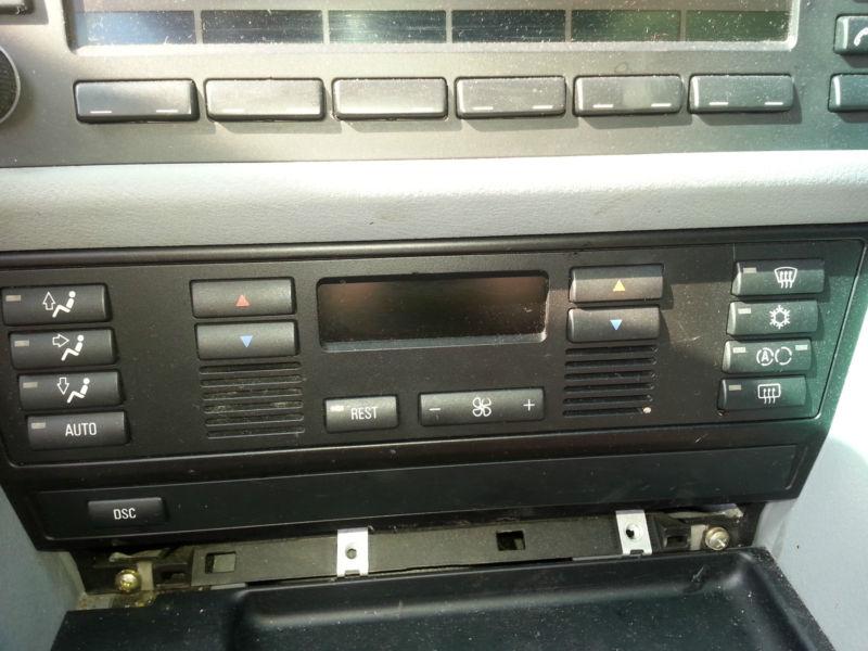 Find CLIMATE Control Unit Panel Assy 1999 2000 BMW 528i E39 OEM