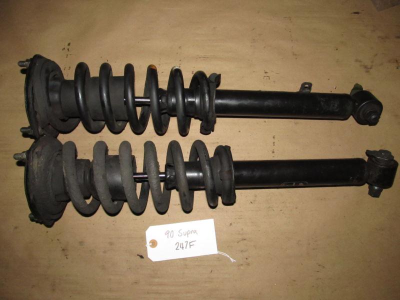 90 86-92 toyota supra #247 shock strut & spring assembly - front set
