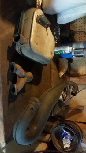 2000 mxz 440x full exhaust y pipe pipe and can all factory