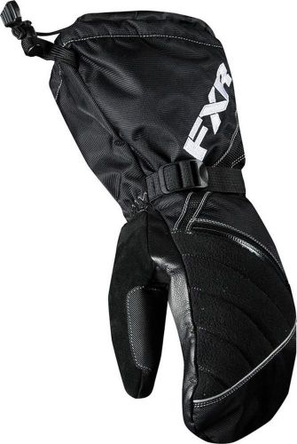 New fxr-snow convoy mitt womens waterproof gloves, black, xl