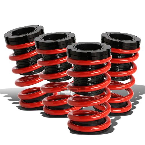 For 01-05 civic em2 es adjustable scaled coilover red coil springs 1-3" drop