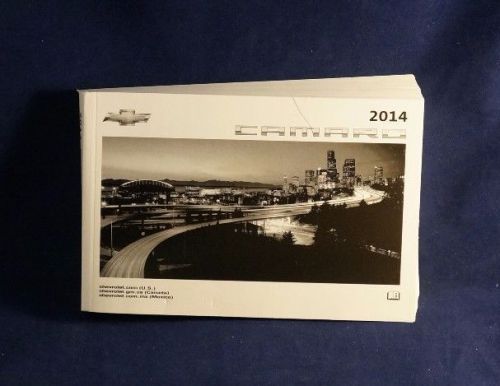 2014 chevy camaro owner's manual