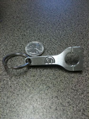 Billet cnc mopar key chain