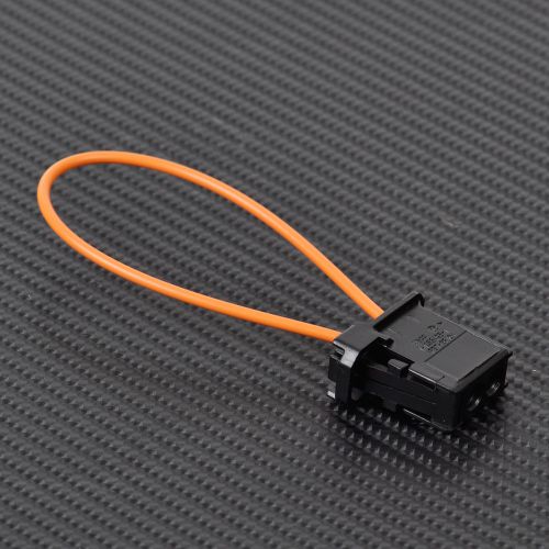 For porsche audi bmw male most optical fiber loop connector adaptor terminator