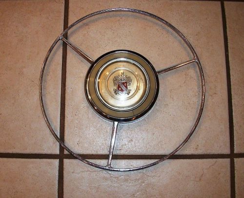 1940-1947 buick horn ring with button/contact special 1319406 1941 1942 1946