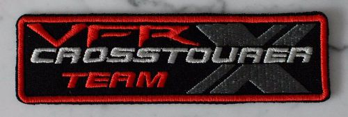 Vfr crosstourer team iron on patch aufnäher parche brodé patche toppa