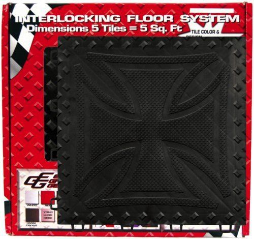 On the edge 701205 black iron cross tile kit - 5 piece