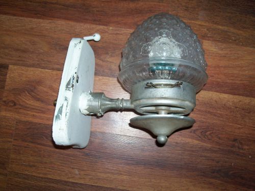 Vintage lite king butane propane gas wall light lamp camper trailer