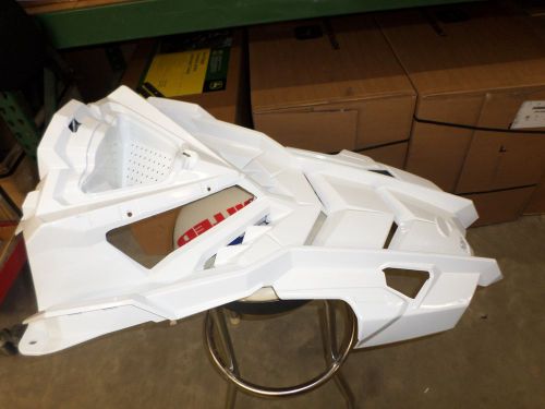 Used polaris switchback 800 pro-s hood white