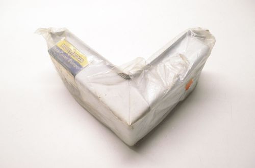 New kwik tek hull hugr white dock corner bumper 10x10x4x2-1/2' nos