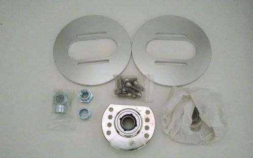 All bmw 3 series silver adjustable camber plate kit